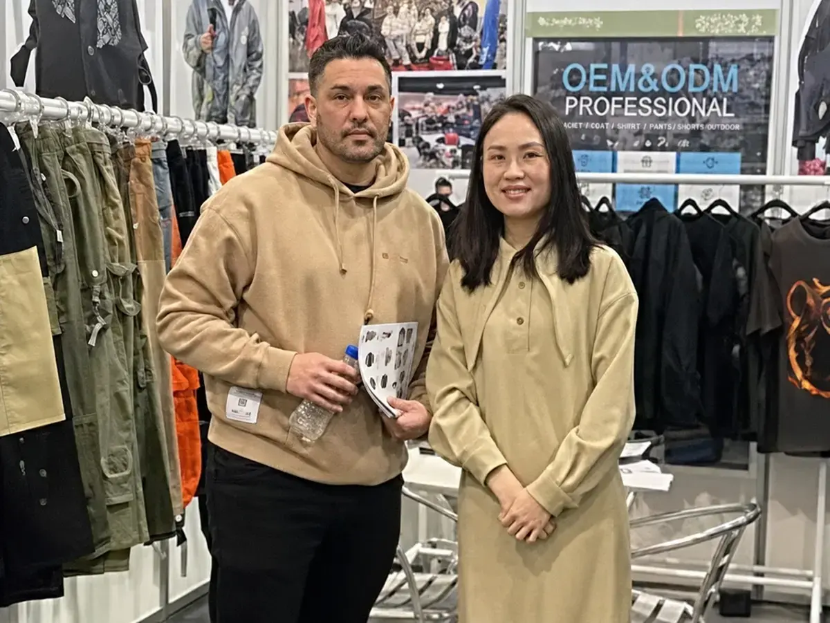 Bruce Girard, fashion designer working with Mingxing Clothing