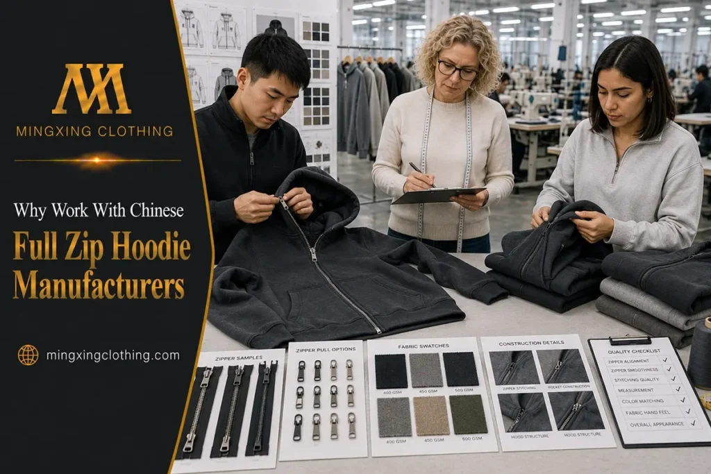 Full Zip Hoodie Manufacturers