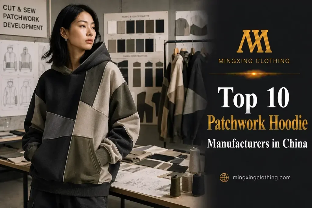Patchwork Hoodie Manufacturer