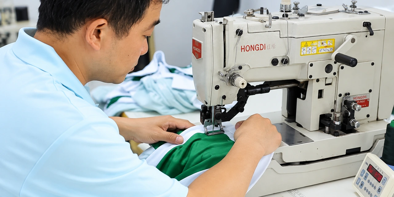 Garment sample sewing