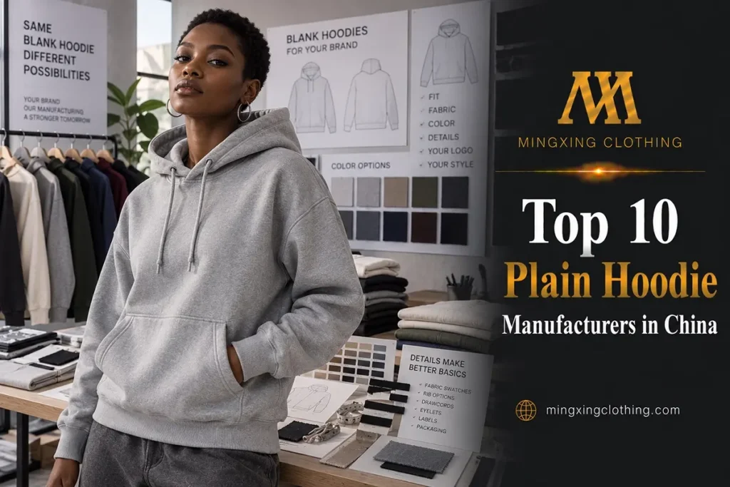 Plain Hoodie Manufacturer