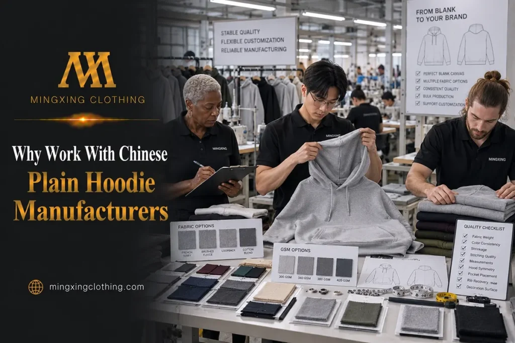 Plain Hoodie Manufacturers
