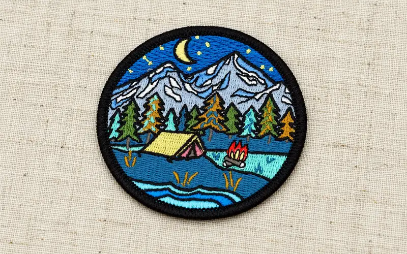 Embroidered patch